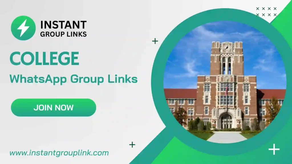 College WhatsApp Group Links