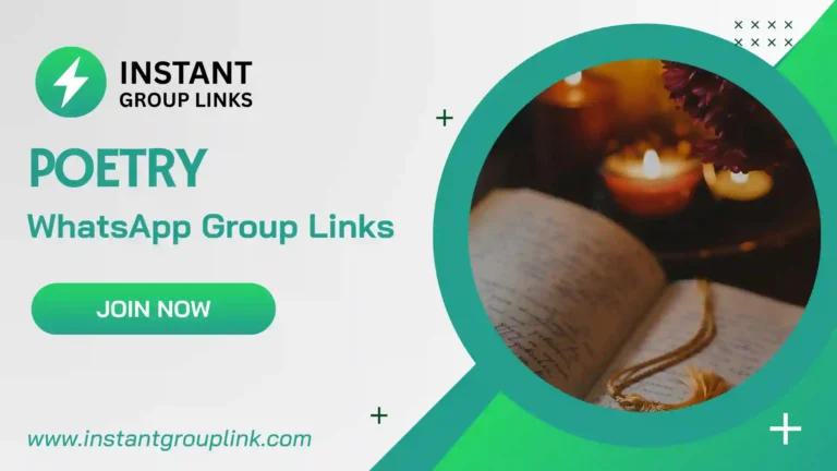 Poetry WhatsApp Group Links
