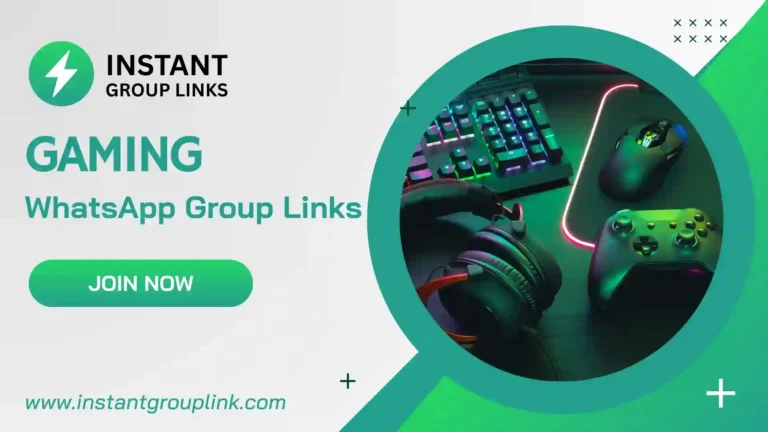 Gaming WhatsApp Group Links