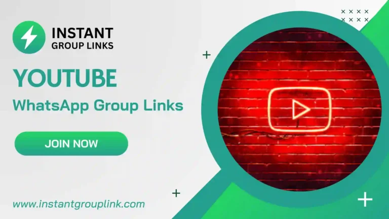 YouTube WhatsApp Group Links